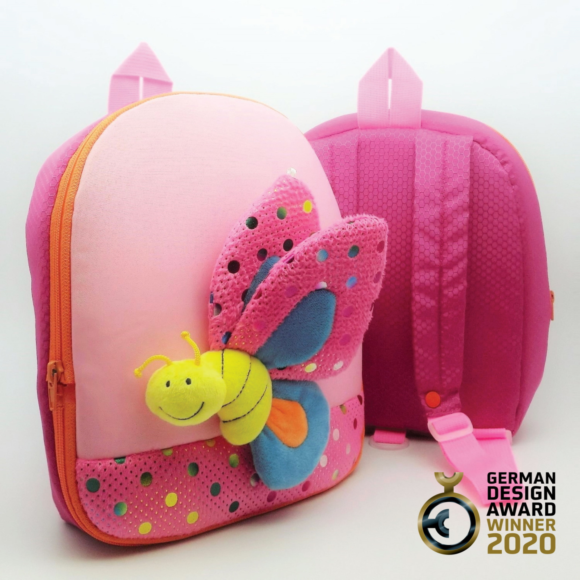 3D Butterfly in the Air Energy Saving and Carbon Reduction Kids Backpack-FOBP2302