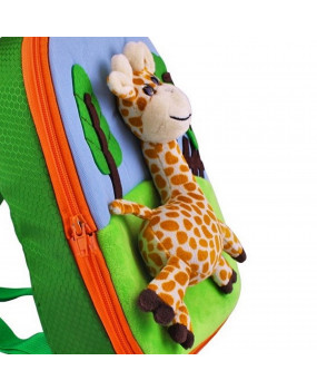 3D Giraffe in the Open Energy Saving and Carbon Reduction Kids Backpack-FOBP2306